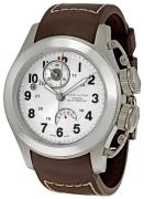 Hamilton Herrklocka H77716853 Khaki Silverfärgad/Gummi Ø43 mm