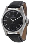 Hamilton Herrklocka H42415731 American Classic Timeless Svart/Läder