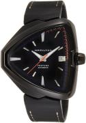 Hamilton Herrklocka H24585731 American Classic Ventura Svart/Läder