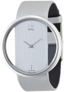 Calvin Klein Damklocka K9423193 Glam Silverfärgad/Läder Ø42 mm