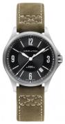 Hamilton Herrklocka H76565835 Aviation Svart/Läder Ø41 mm