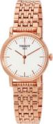 Tissot Damklocka T109.210.33.031.00 T-Classic Vit/Roséguldstonat