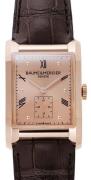 Baume & Mercier Herrklocka MOA10033 HAMPTON Roséguldstonad/Läder