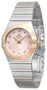 Omega Damklocka 123.20.27.60.57.004 Constellation Quartz 27mm Rosa/18