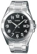 Casio Herrklocka MTP-1308PD-1BVEF Collection Svart/Stål Ø48 mm