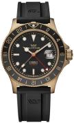 Glycine Herrklocka GL0320 Combat Sub Svart/Gummi Ø42 mm