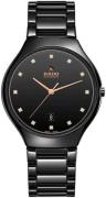 Rado R27113722 True Svart/Keramik Ø40 mm