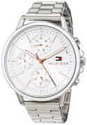 Tommy Hilfiger Damklocka 1781787 Sport Silverfärgad/Stål Ø40 mm