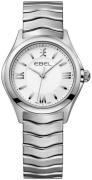 Ebel Damklocka 1216374 Wave Vit/Stål Ø30 mm