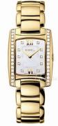 Ebel Damklocka 1215613 Brasilia Mini Vit/18 karat gult guld 29x24 mm