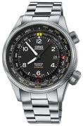 Oris Herrklocka 01 733 7705 4164-Set 8 23 19 Aviation Svart/Stål