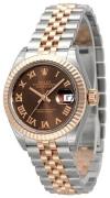 Rolex Damklocka 279171-0009 Lady-Datejust 28 Brun/18 karat roséguld