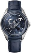 Ulysse Nardin Herrklocka 2303-270-03 Freak X Blå/Läder Ø43 mm