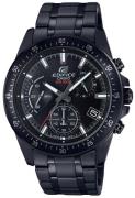 Casio Herrklocka EFV-540DC-1AVUEF Edifice Svart/Stål Ø44 mm