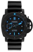 Panerai Herrklocka PAM00960 Submersible Svart/Gummi Ø42 mm