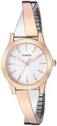 Timex Damklocka TW2R98900 Classic Silverfärgad/Roséguldstonat stål