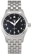 IWC Herrklocka IW324010 Pilots Svart/Stål Ø36 mm