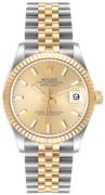 Rolex Damklocka 278273-0014 Datejust 31 Gulguldstonad/18 karat gult