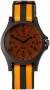 Timex Herrklocka TW2V14200LG Orange/Läder Ø40 mm