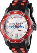 Invicta Herrklocka 42663 NHL Silverfärgad/Stål Ø48 mm