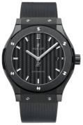 Hublot Herrklocka 542.CM.1771.RX Classic Fusion Svart/Gummi Ø42 mm