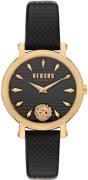 Versus by Versace Damklocka VSPZX0221 Weho Svart/Läder Ø38 mm