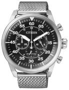 Citizen Herrklocka CA4210-59E Chrono Svart/Stål Ø44.8 mm