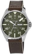 Hamilton Herrklocka H64735561 Grön/Läder Ø46 mm