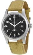 Hamilton Herrklocka H69439933 Khaki Field Svart/Textil Ø38 mm