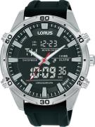 Lorus Herrklocka RW653AX9 Sports Svart/Gummi Ø46 mm