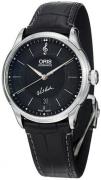 Oris Herrklocka 01 733 7591 4084-Set LS Culture Svart/Läder Ø40 mm