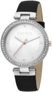 Esprit Damklocka ES1L151L0015 Breezy Silverfärgad/Läder Ø36 mm