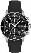 Hugo Boss Herrklocka 1513912 Admiral Svart/Gummi Ø46 mm