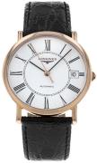 Longines Herrklocka L4.778.8.11.0 Grande Classique Vit/Läder Ø34.5