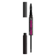 NYX Professional Makeup Zero to Brow Longwear Brow Gel Black 08 2