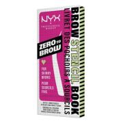 NYX Professional Makeup Zero to Brow Stencil For Skinny Brows