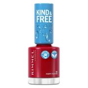 Rimmel London Kind & Free Clean Cosmetics Nail Polish 156 Poppy P