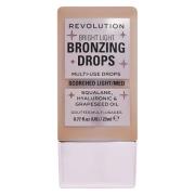 Makeup Revolution Bright Light Bronzing Drops Bronze Scorched 23