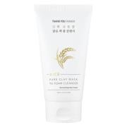 THANK YOU FARMER Rice Pure Clay Mask to Foam Cleanser 150 ml