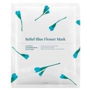 Hyggee Blue Flower Relief Flower Mask 35 ml