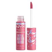 NYX PROFESSIONAL MAKEUP Bridgerton Royal Butter Gloss 1 Angel Foo
