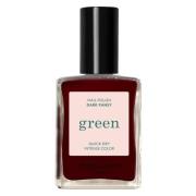 Manucurist Green Nail Polish Dark Pansy 15ml