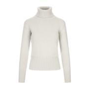 Fedeli Turtlenecks White, Dam