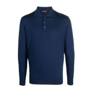 Barena Venezia Polo Shirts Blue, Herr