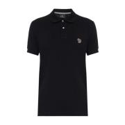 PS By Paul Smith Bomullspolo Black, Herr