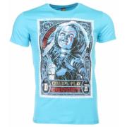 Local Fanatic Chucky Poster Print - Herr T Shirt - 2006B Blue, Herr