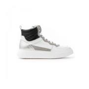 Gio+ Glamorösa Höga Sneakers White, Dam