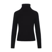 Fedeli Turtlenecks Black, Dam