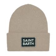 MC2 Saint Barth Stickad mössa Beige, Herr