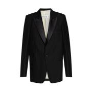 Maison Margiela Löst sittande blazer Black, Dam